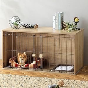 Amazon.co.jp: アイリスオーヤマ 犬ケージ ナチュラルファニチャー