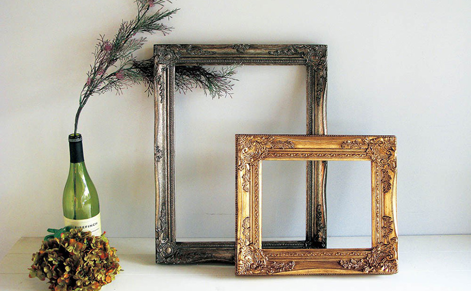 大型木製額縁 フレーム 絵画 レトロ ヴィンテージ 古家具 楽天市場