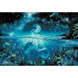 Amazon | 300ピース ジグソーパズル ラッセン 星に願いを 【光るパズル