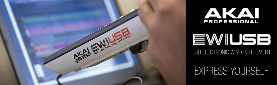 Amazon | AKAI Pro EWI USBウインドシンセサイザー 電子管楽器 MIDI