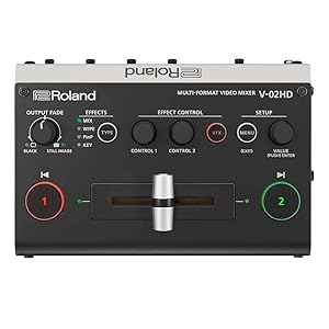 Amazon | ROLAND V-02HD スケーラー内蔵 2CH ビデオスイッチャー | PA