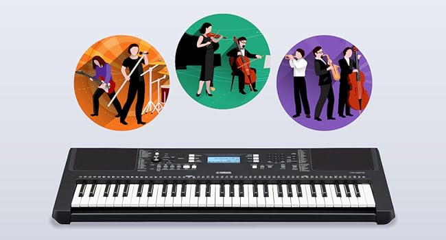 Amazon.co.jp: ヤマハ キーボード PSR-E373 61鍵盤 622音色 自動伴奏 9