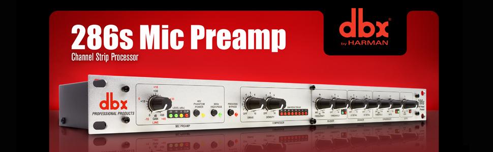 Amazon.com: dbx DBX286SV Instrument, Microphone Preamp & Channel