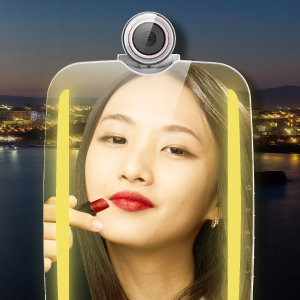 Amazon.co.jp: HiMirrorプラス-デバイス型ビューティミラー、メイク
