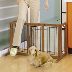 Amazon.co.jp: リッチェル ペット用 木製おくだけゲート レギュラー