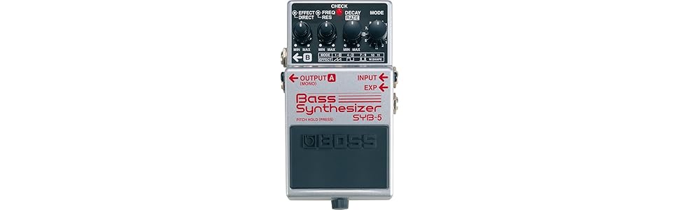 Amazon.com: BOSS SYB-5 Bass Synthesizer Guitar Pedal (SYB-5