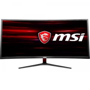 Amazon.co.jp: MSI Optix MAG341CQ 湾曲 34インチ ゲーミングモニタ