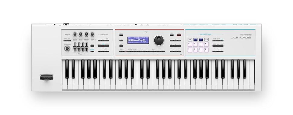 Amazon | Roland Synthesizer JUNO-DS61W 【Roland製/純正アクセサリー