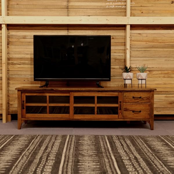 Amazon｜【P-MA】 テレビ台 150cm テレビボード ブラウン ローボード