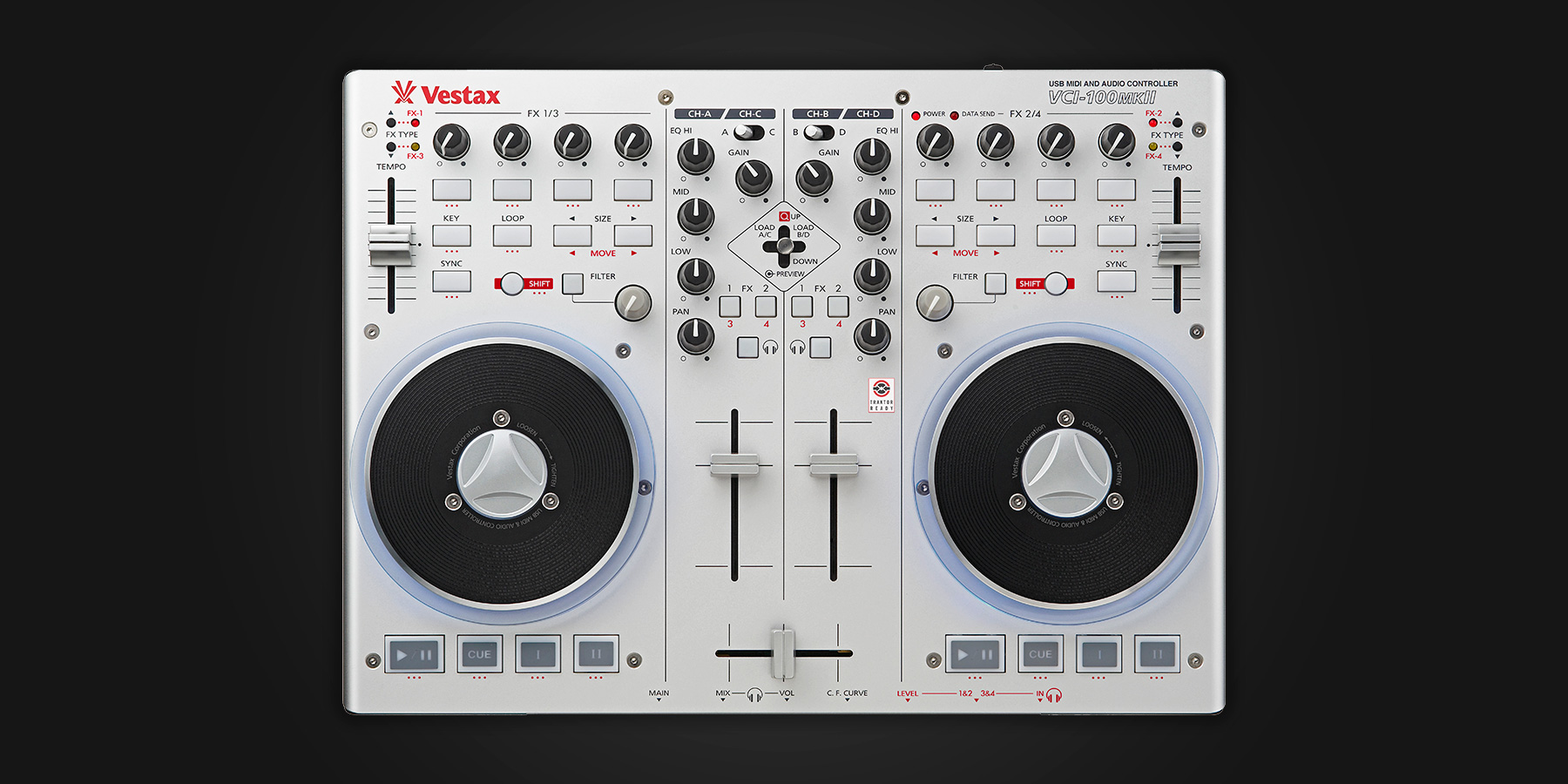 Vestax VCI-100 mk II - Serato DJ Hardware
