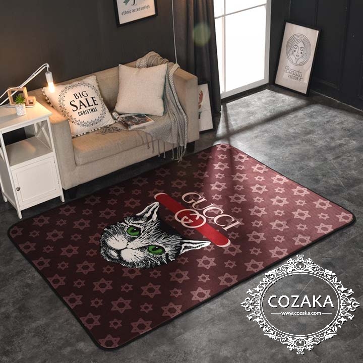 グッチカーペット高级フランネル 滑り止め 抽象的 ハイブランド GUCCI