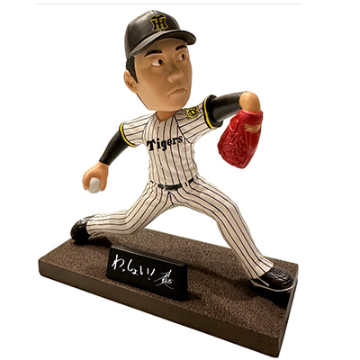 阪神タイガース 佐藤輝明 ボブルヘッドフィギュア 2025 佐藤輝明