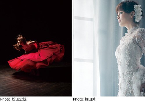 激レア 希少 浜崎あゆみ The Show Must Go On 写真展 ドレス 写真展「浜崎