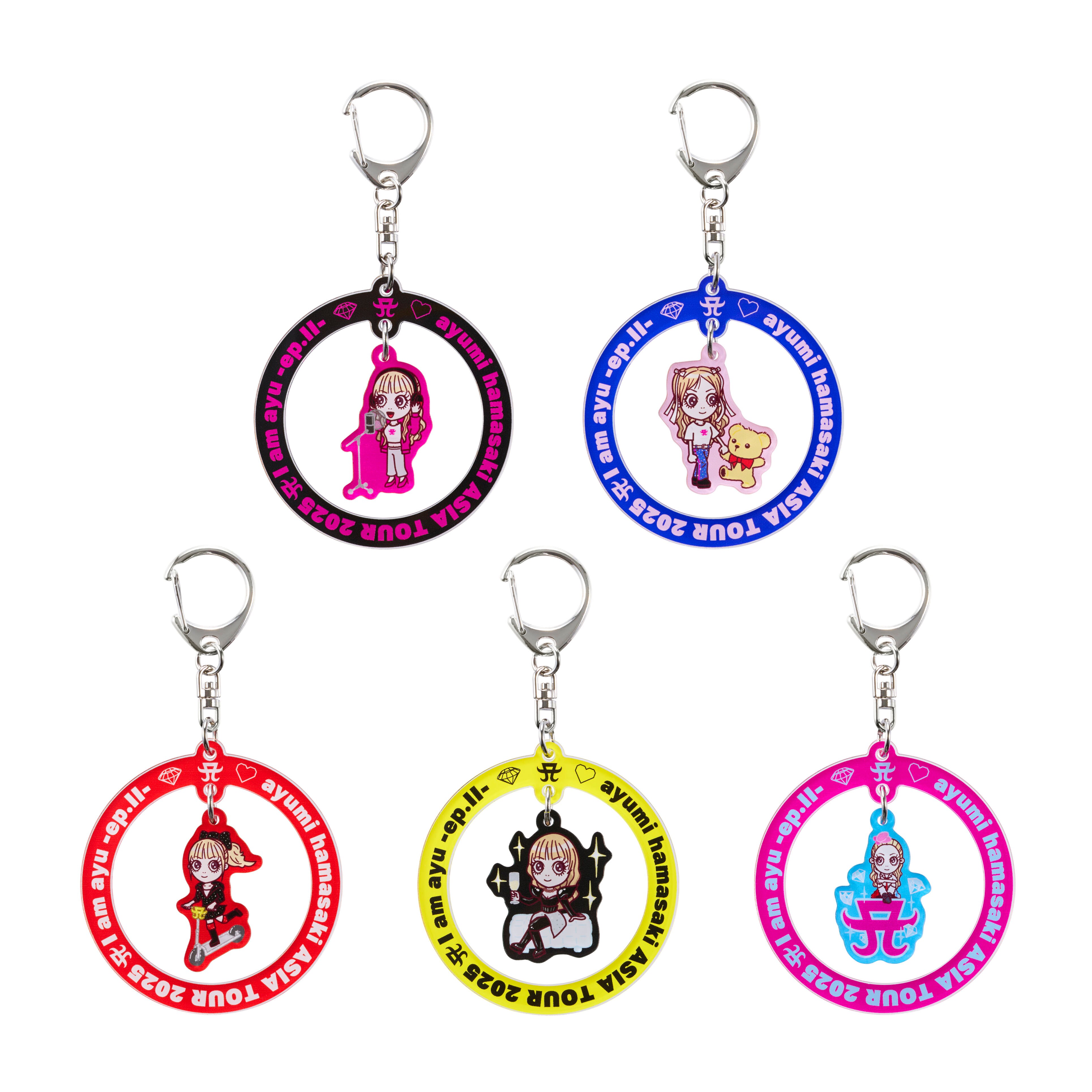 浜崎あゆみ tour2000 公式 Aマーク ラバーキーホルダー (バラ売り可