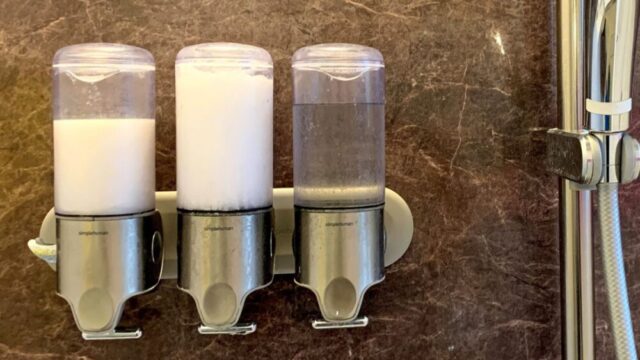 壁掛けソープディスペンサー 「シンプルヒューマン ウォールマウント