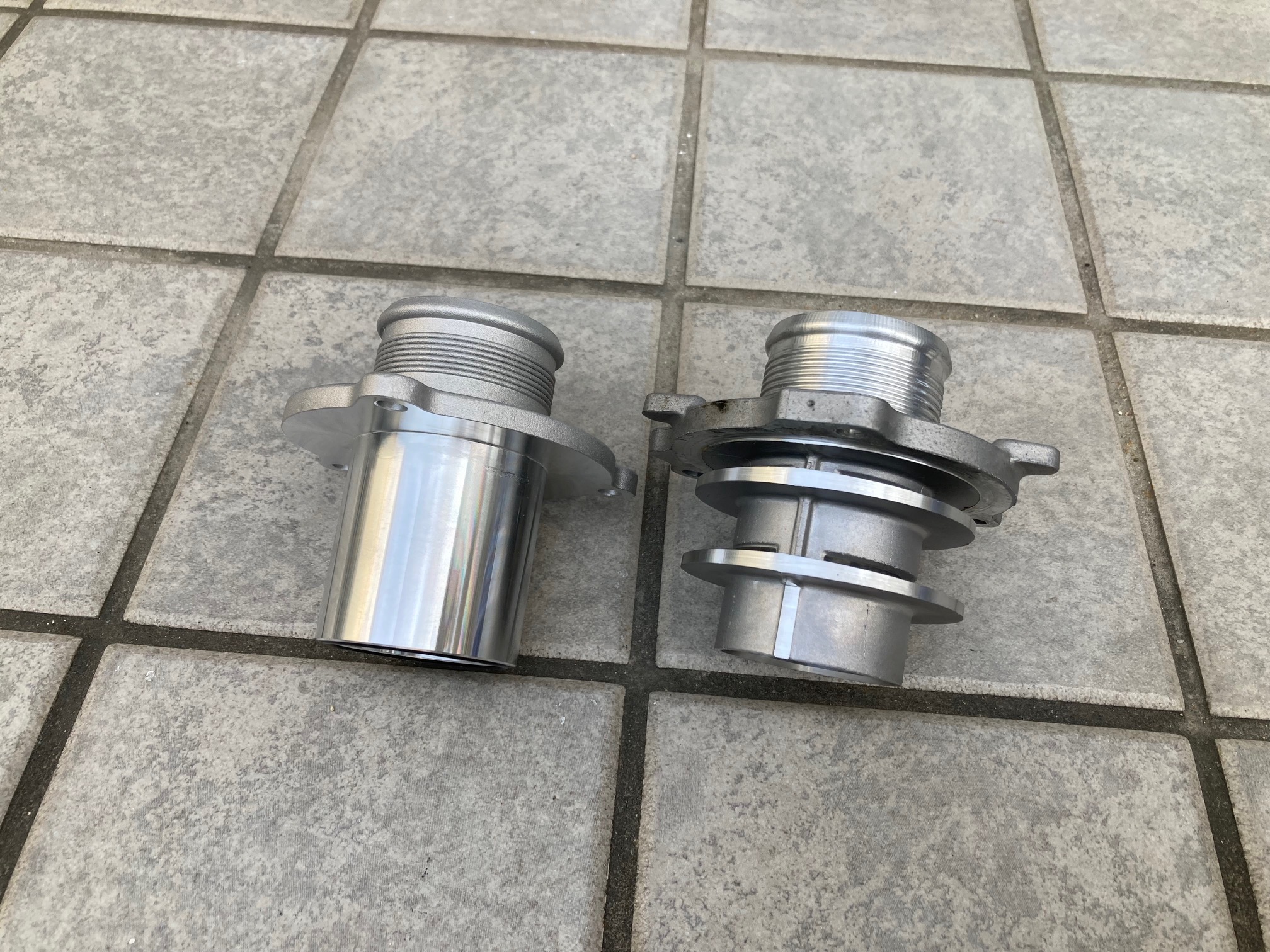 forge ターボインレットパイプ ターボマフラーデリートパイプセット