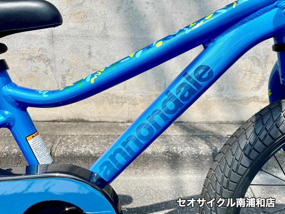 kmrrr)キャノンデール キッズ トレイル 16インチ 補助輪未使用 直接