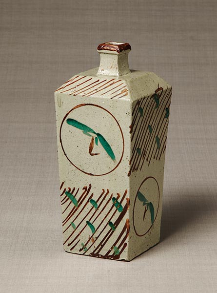 陶芸家 濱田庄司 ？ 赤絵 柿釉 鉄釉 杯 ぐい呑 酒器 箱なし 民藝 民芸