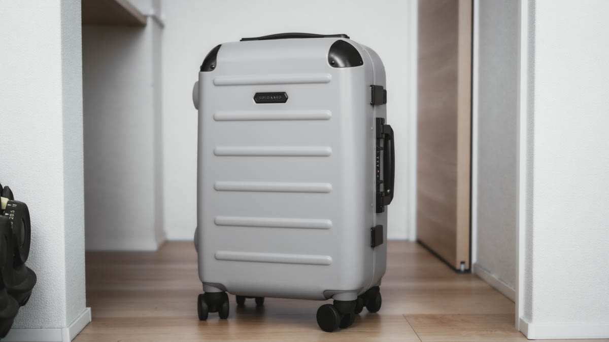 SOLGAARD（ソルガード）のスーツケースをレビュー｜時短スーツケースの