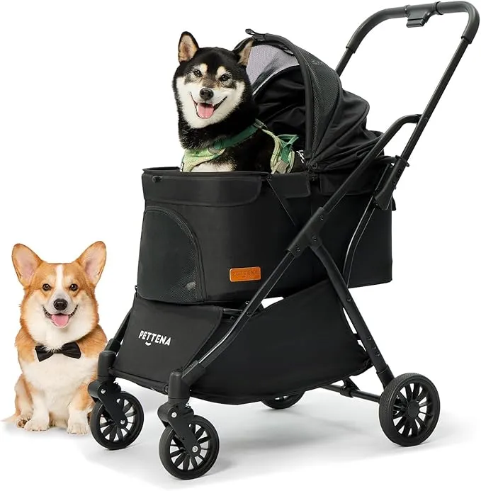 Angelpet - 分離型ペットカート AP-S1 カーキ の評価 | SHOPSTAFF