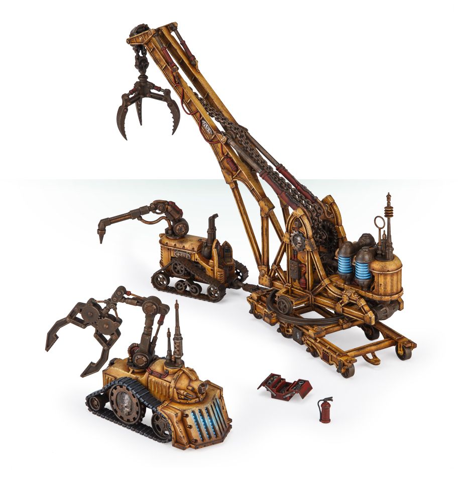 Sector Mechanicus: Galvanic Servohaulers from Games Workshop (gw