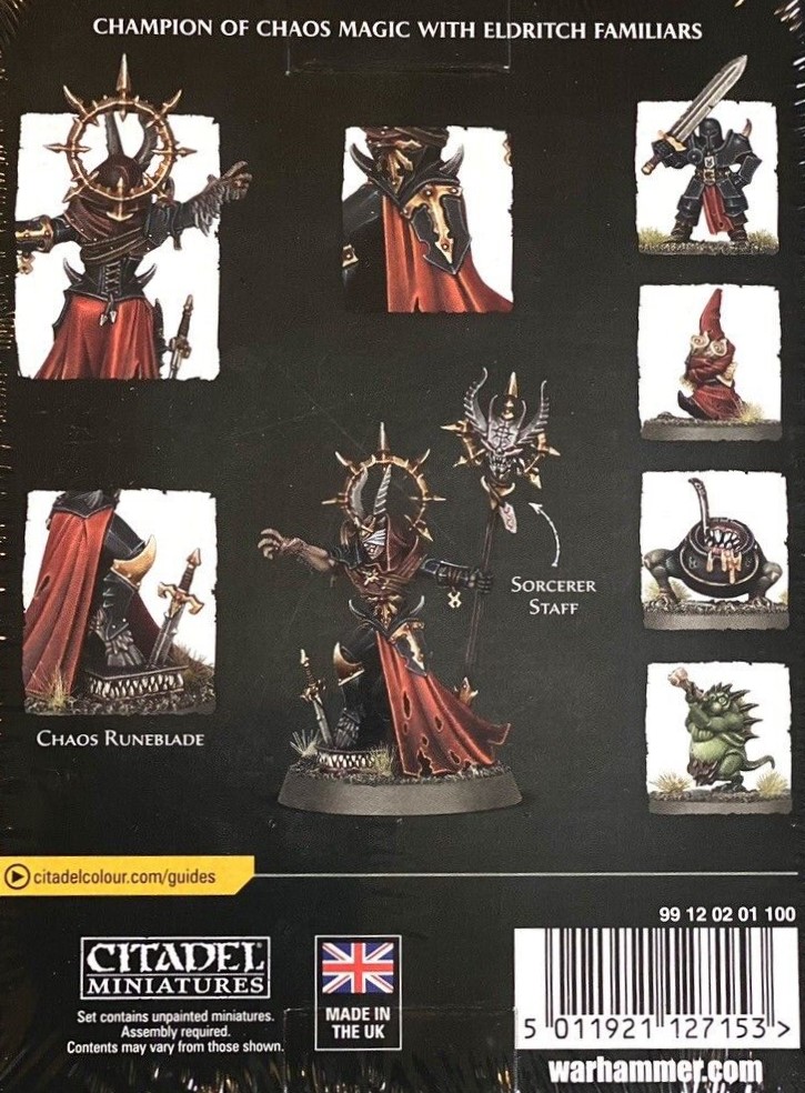 Mibyllorr Darkfang, Chaos Sorcerer Lord from Games Workshop (gw