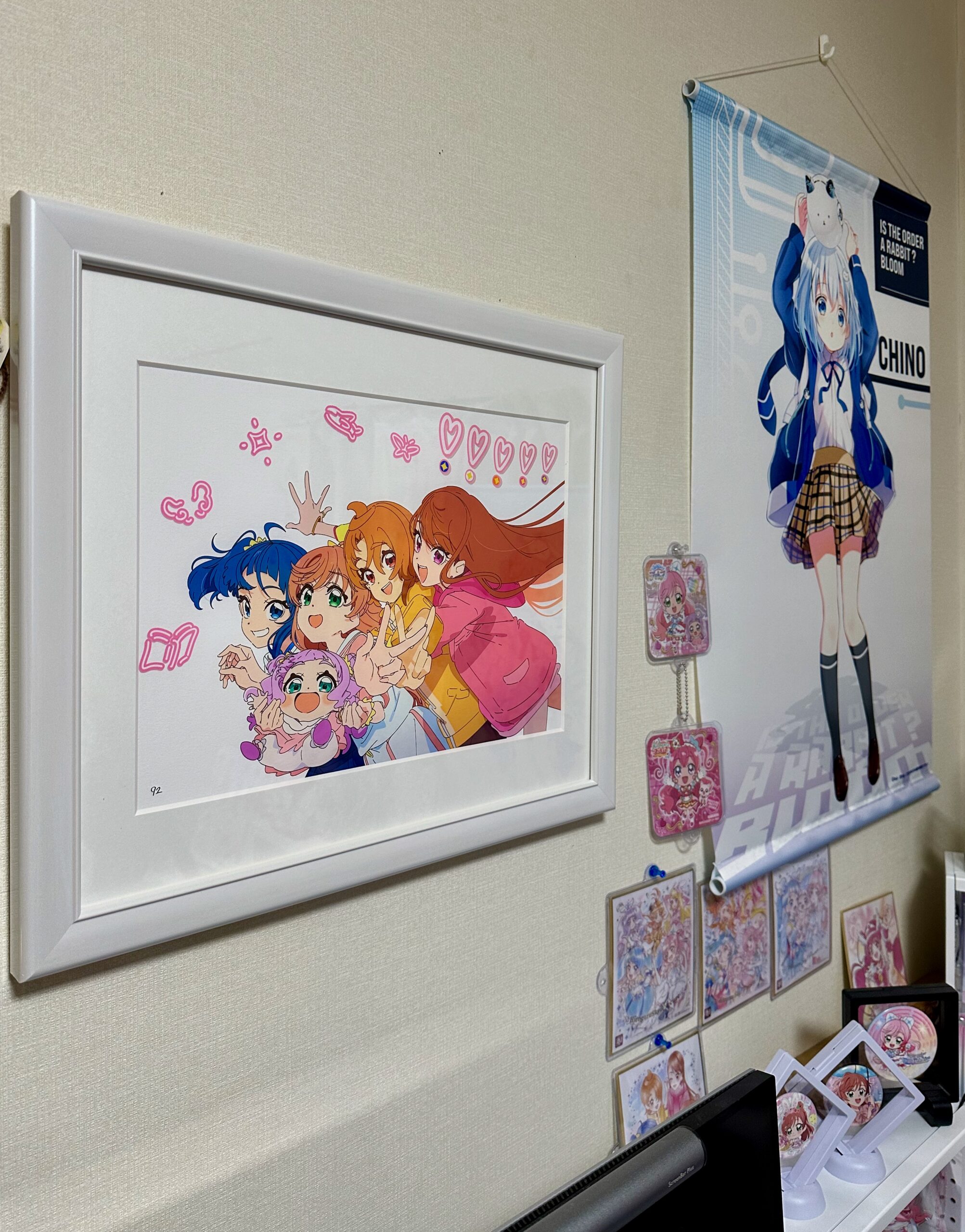 新品 ひろがるスカイ！プリキュア 後期スチール 額装高精細アート 受注