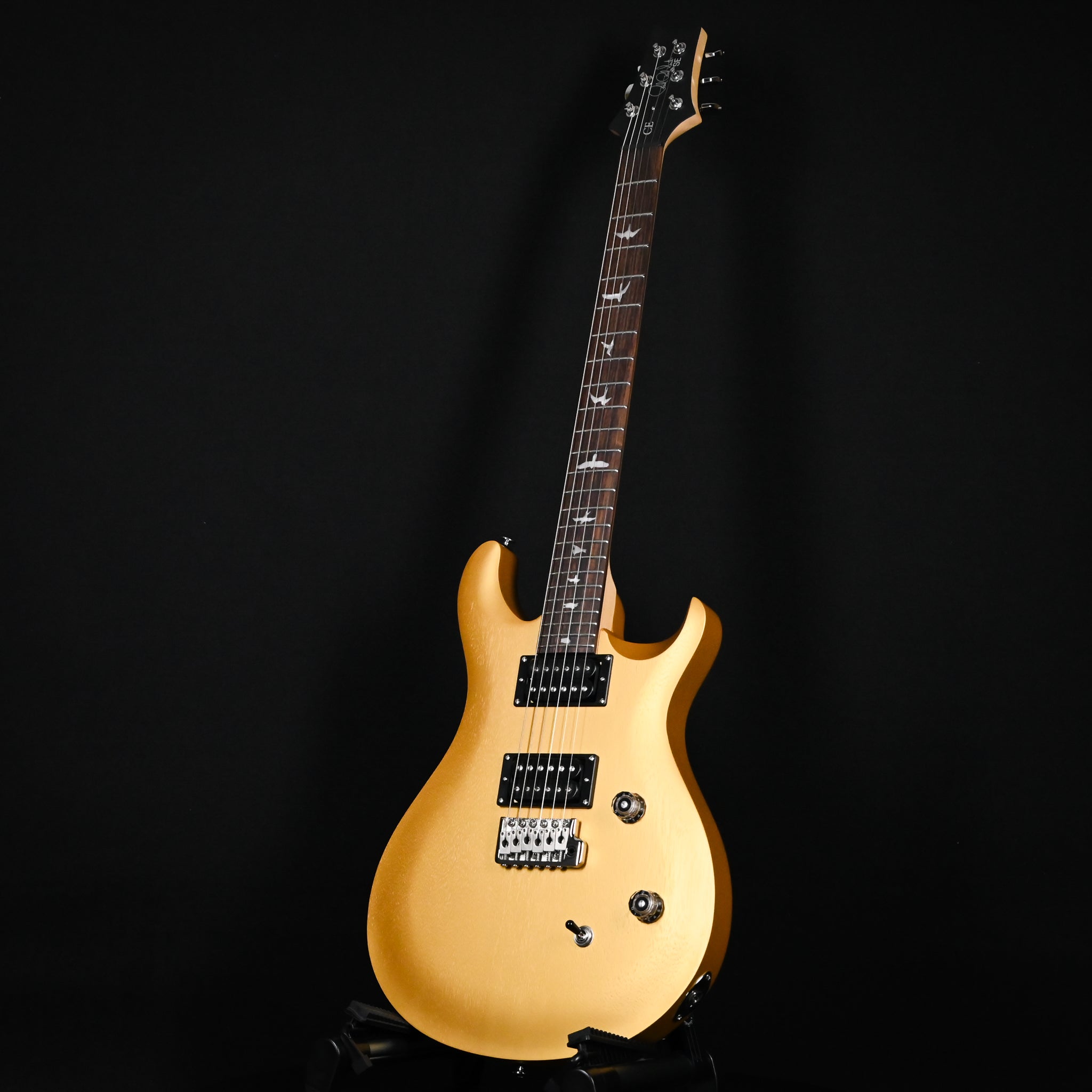 PRS SE CE 24 Standard Satin Electric Guitar - Metallic Gold