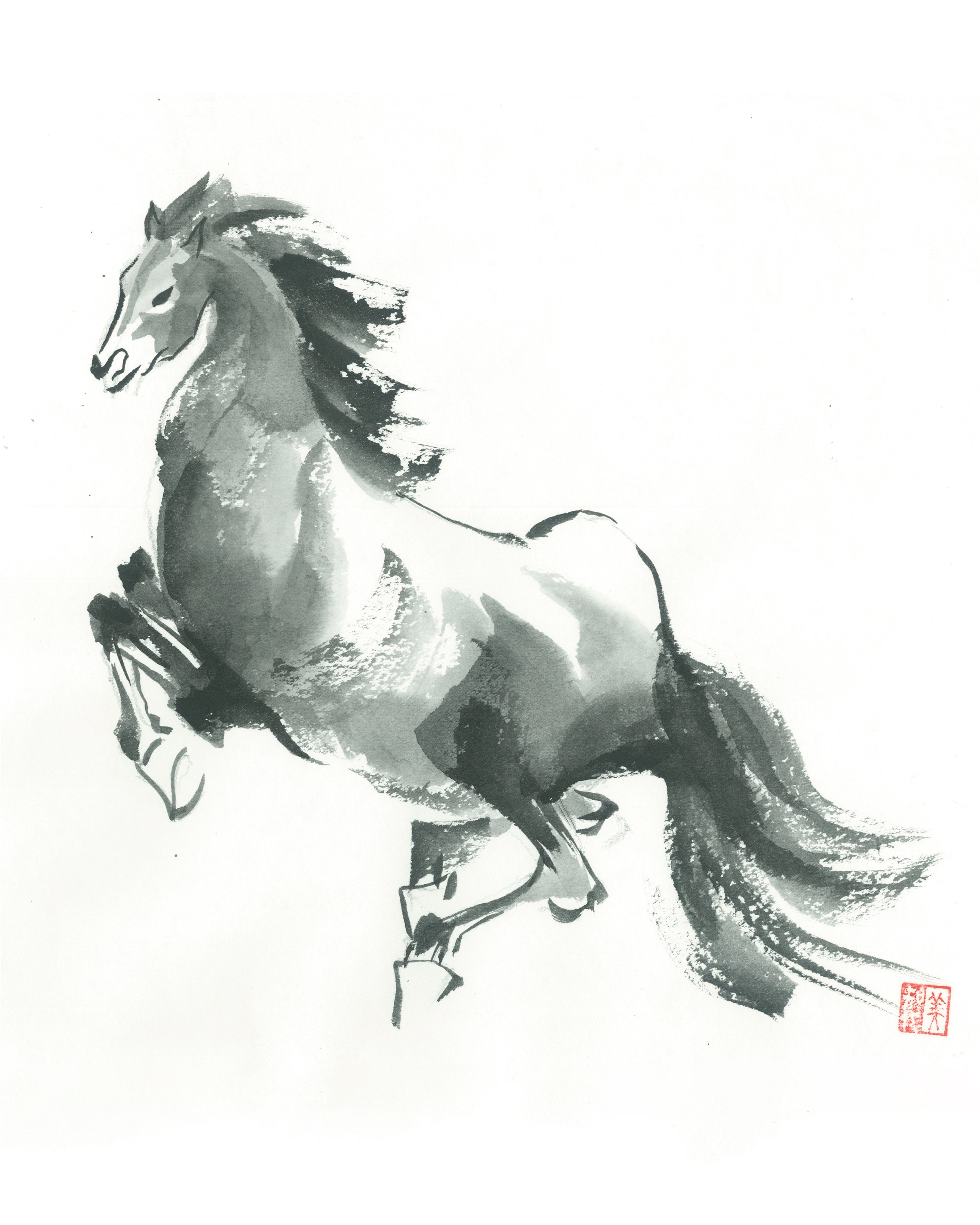 水墨画家 | 竹澤美知代 -MICHIYO TAKEZAWA