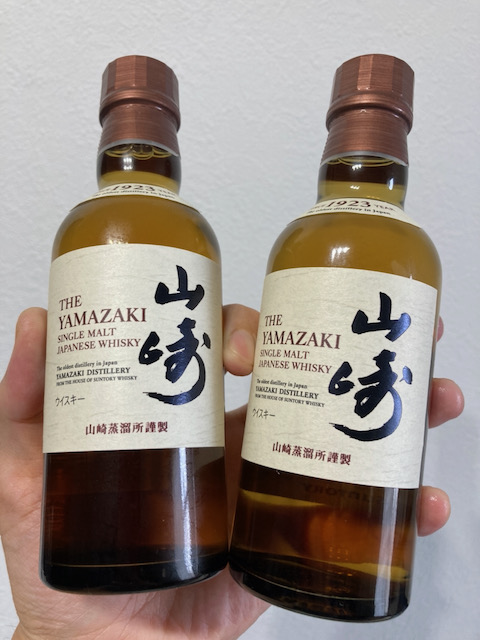 山崎 20本 白州22本 180ml