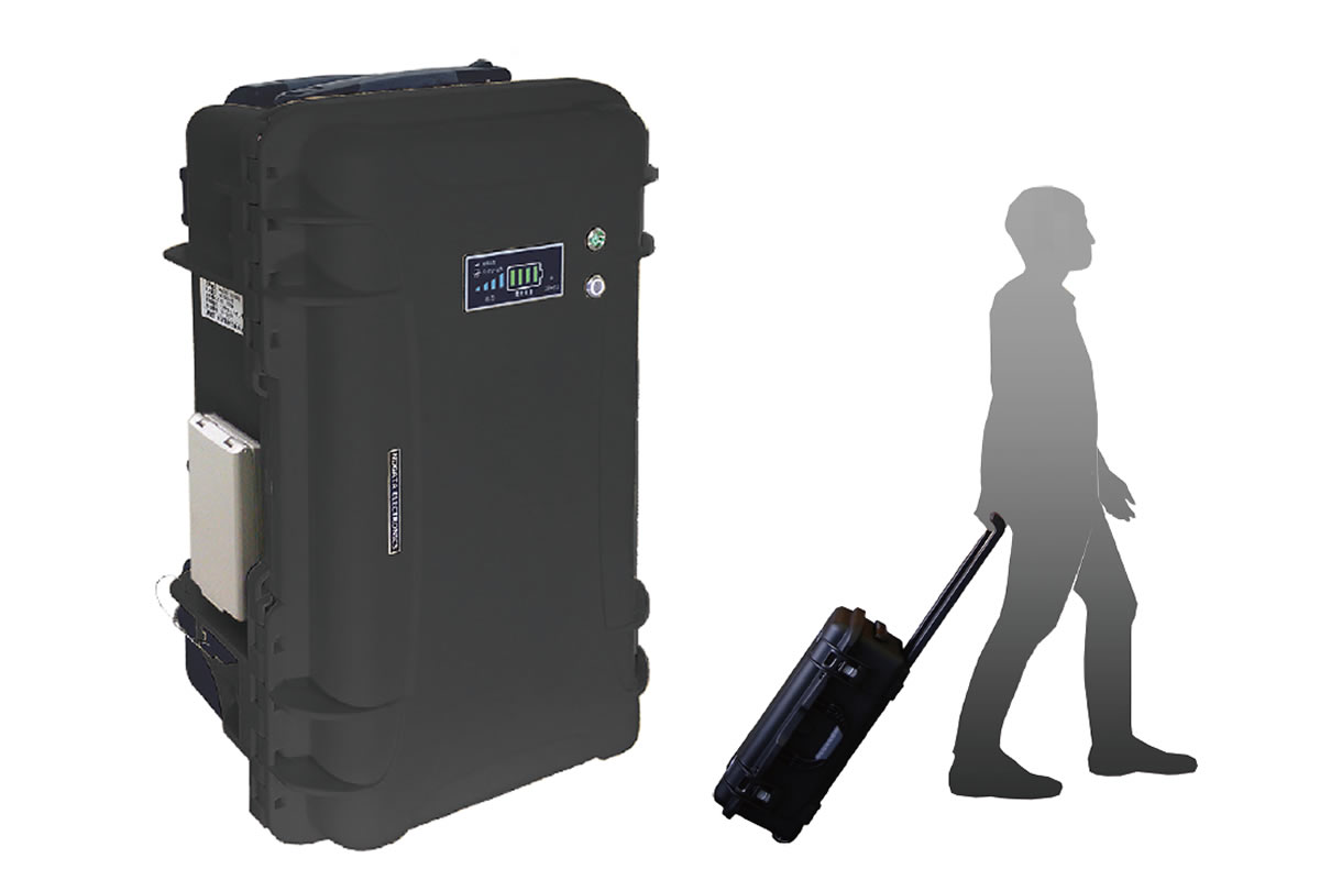 可搬蓄電システム NE-BAT1600-B/Y | ミドリ安全の環境改善機器・喫煙対策