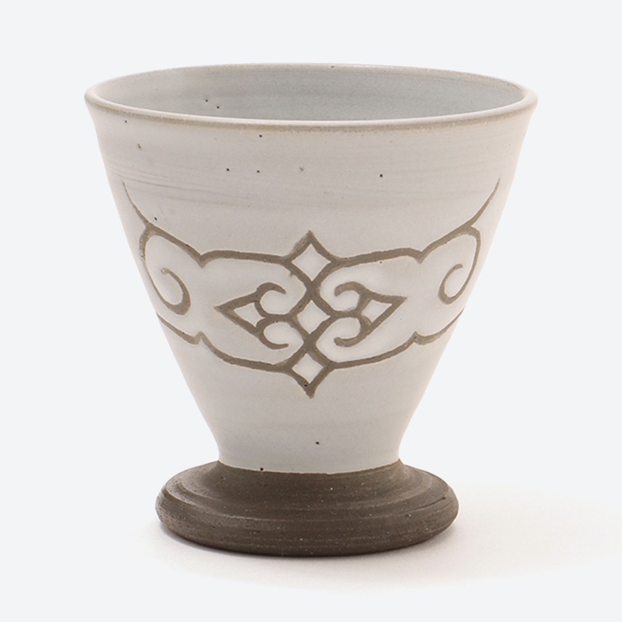 輪果窯＞アイヌ文様 ワインカップ ペア | 北海道白老町 | 三越伊勢丹