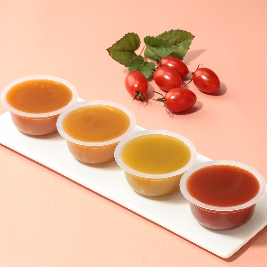 岡本農園＞ミディトマトジュース＆トマトゼリーセット[E1-4] | 北海道