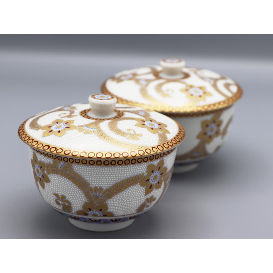 九谷焼水指 蓋付き・注ぎ口付