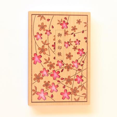 CRU-CIAL＞木の表紙の御朱印帳「桜色」と選べるバンド セット | 東京都