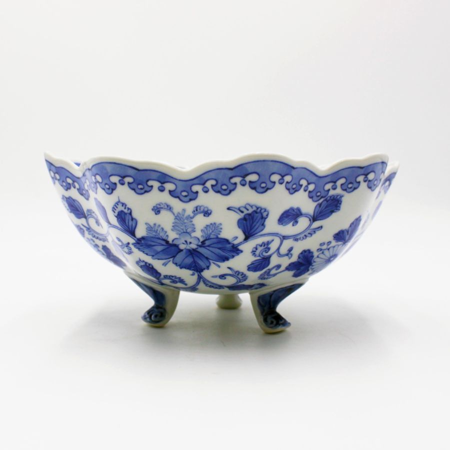 椿窯＞菊唐草紋 大鉢 | 愛知県瀬戸市 | 三越伊勢丹ふるさと納税