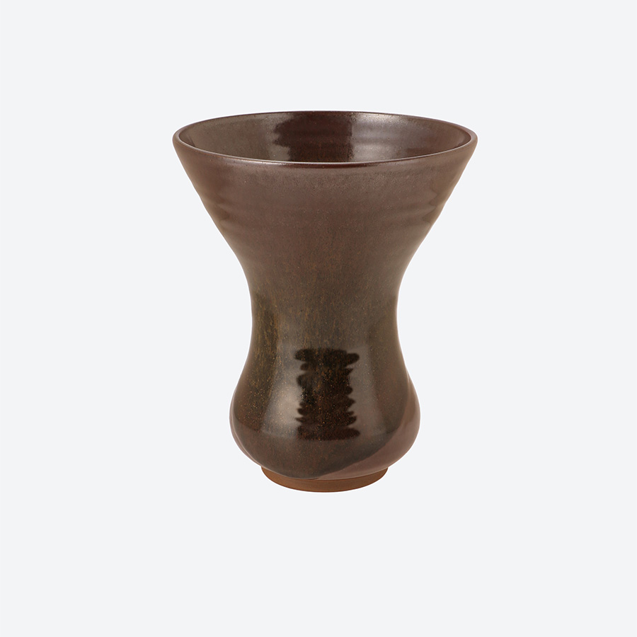 kei 高取焼宗家 十二代 高取八山 高取 耳付 花入 共箱 k3540 kei 高取