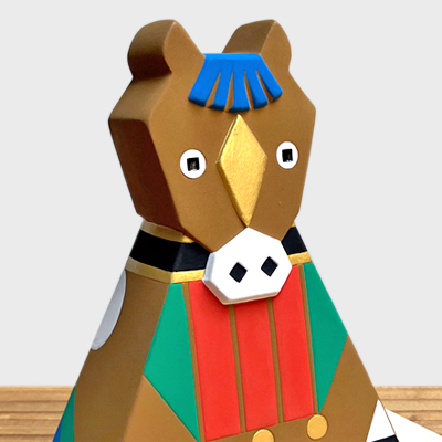 tupera tupera 干支 陶器置物 馬 中外陶園 中外陶園 tupera tupera