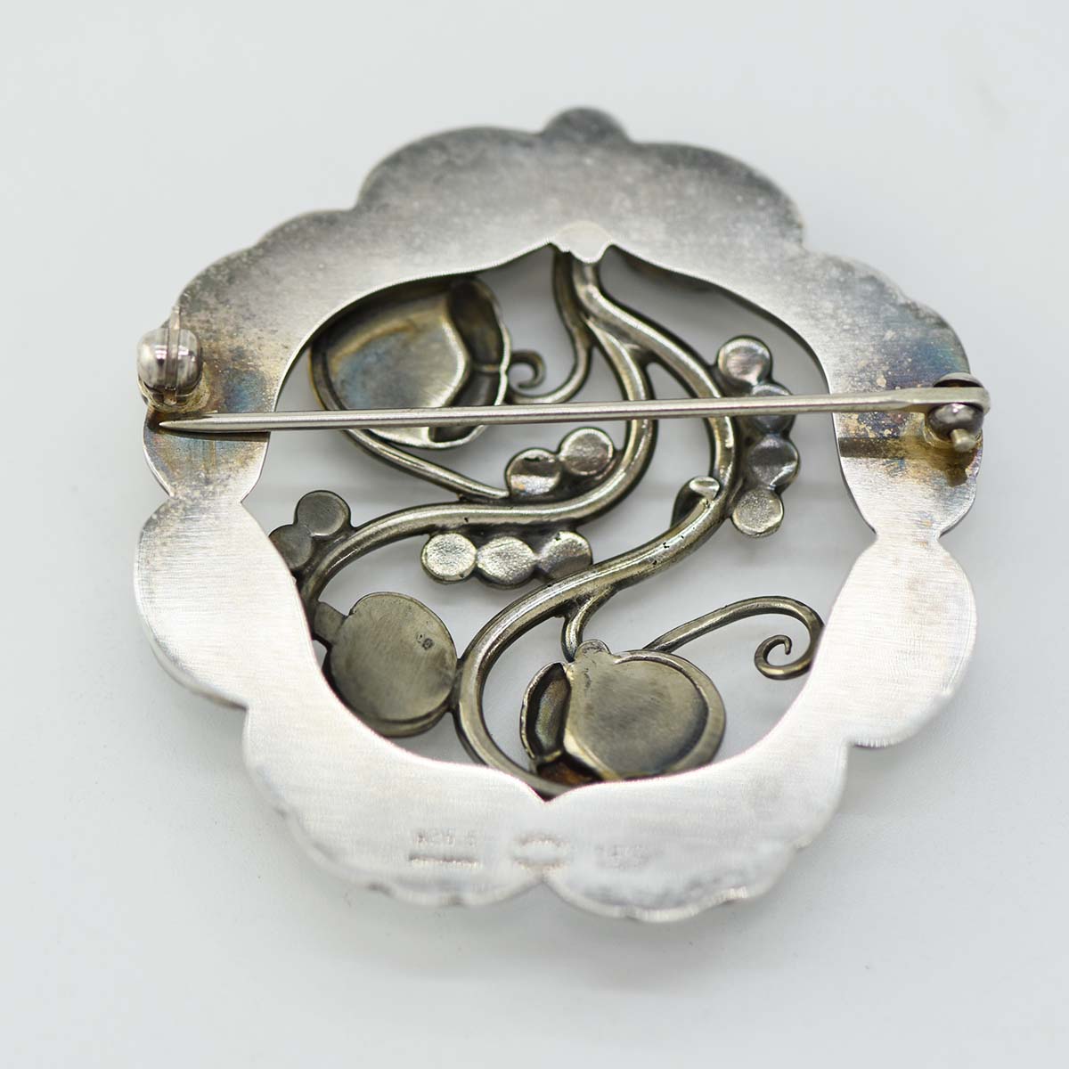 ジョージ ジェンセン 2007 ピンブローチ シルバー レア ジョージ