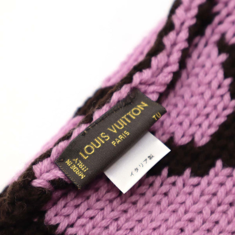 LV ニット帽 ボネ グランフロア ニット レディース M72397 ブラウン