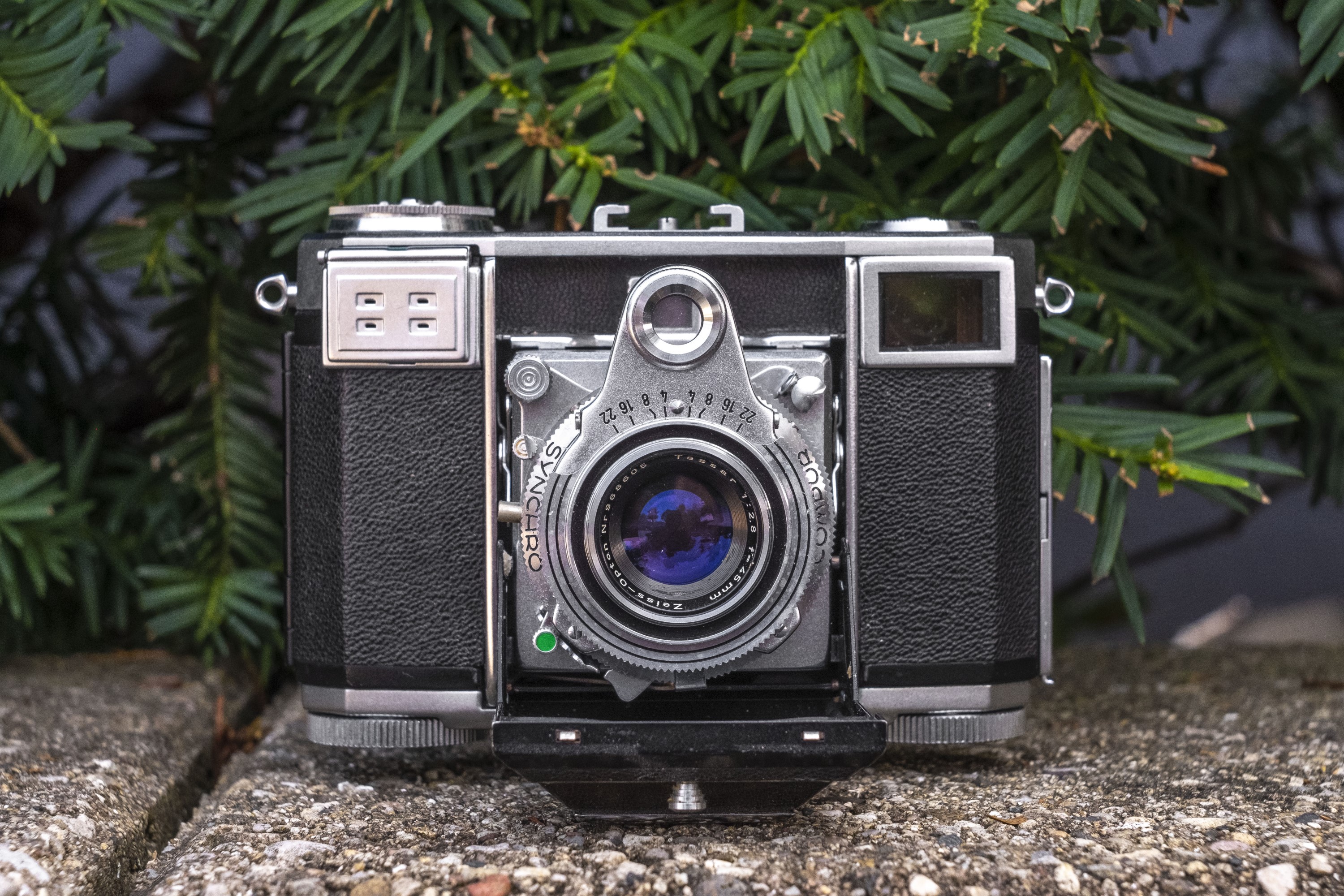 整備済完動品】ZEISS IKON Contessa35☆純正ケース付き☆ 整備済完