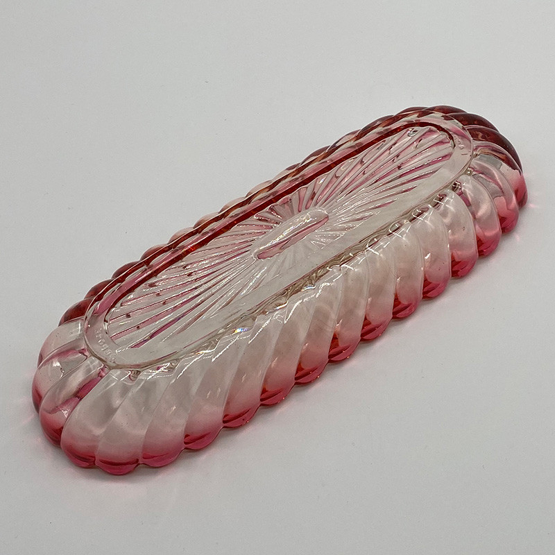 Baccarat オールドバカラ バンブーローズ 小型 クリスタルガラスの