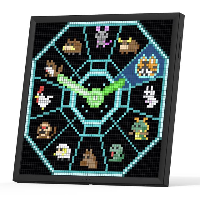 64×64のピクセルアートが表示できる新作フォトフレーム！『Divoom