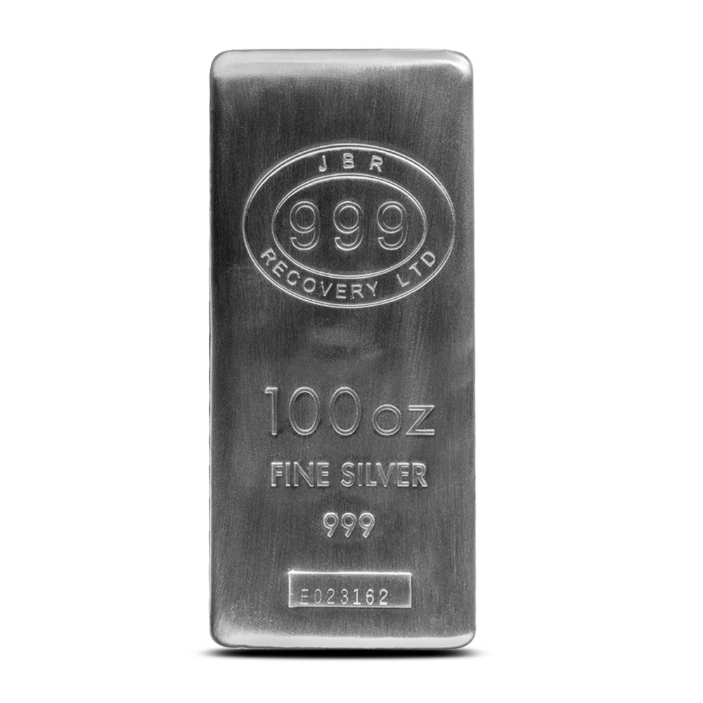 100 OUNCE SILVER BAR JBR | Miles Franklin