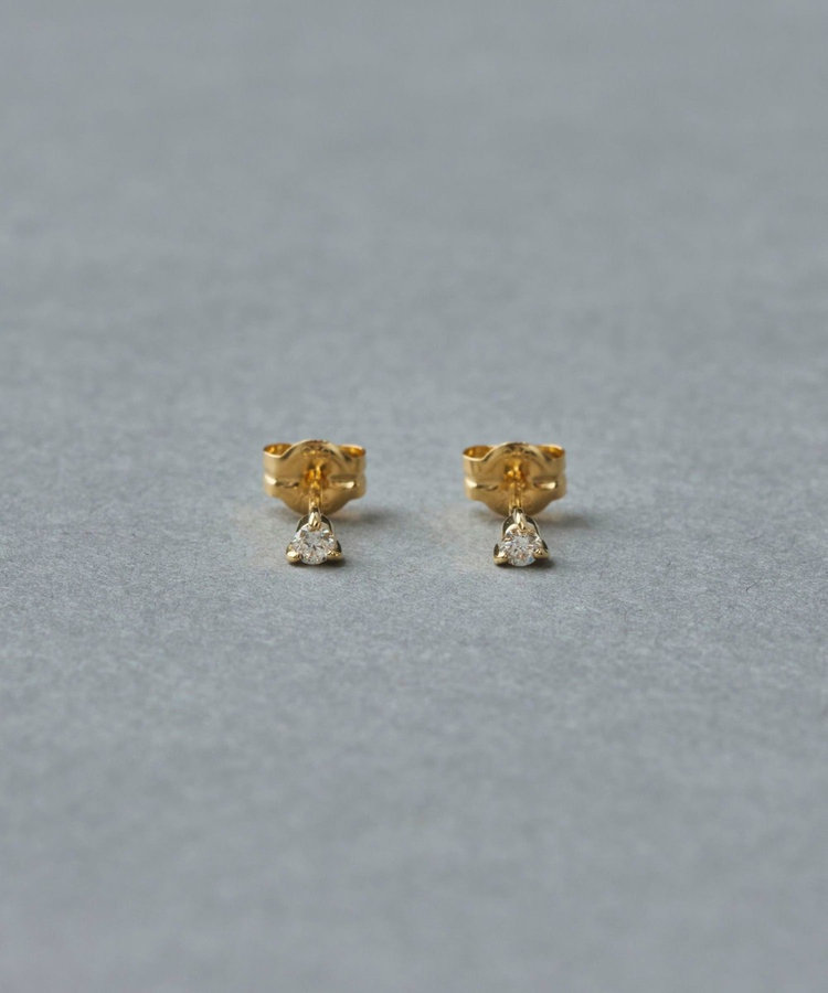 K10YG ダイヤモンド ピアス（771499） ｜ women（ウィメンズ） ｜ ete