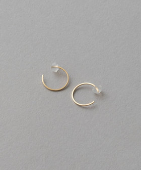 ONLINE Limited] K10YG フープピアス S（771519） ｜ women