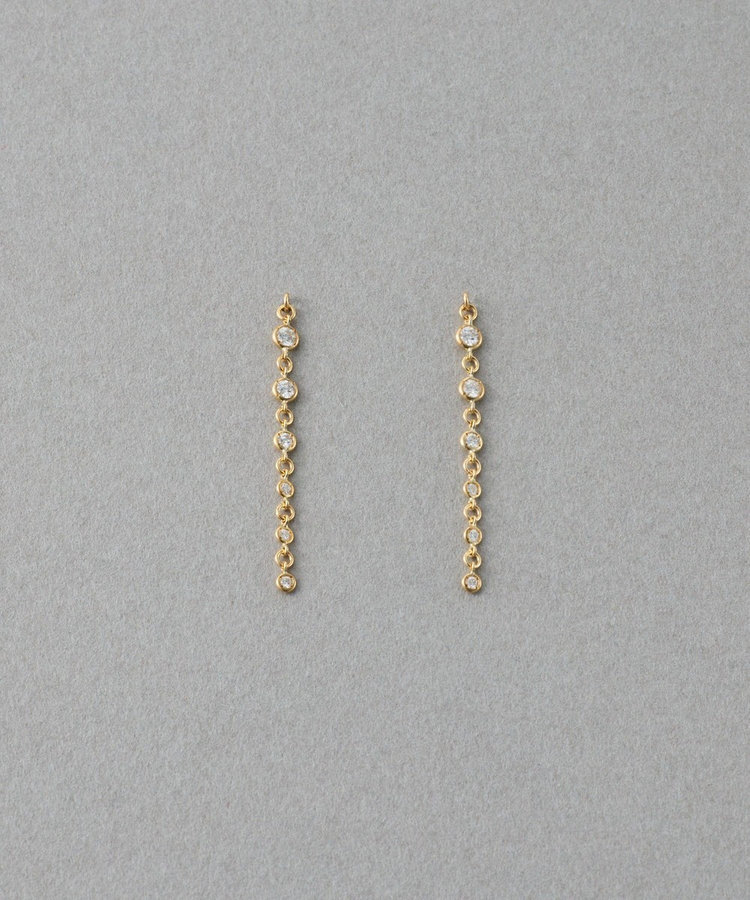 デュー] K18YG ダイヤモンド ピアス（270926） ｜ women（ウィメンズ