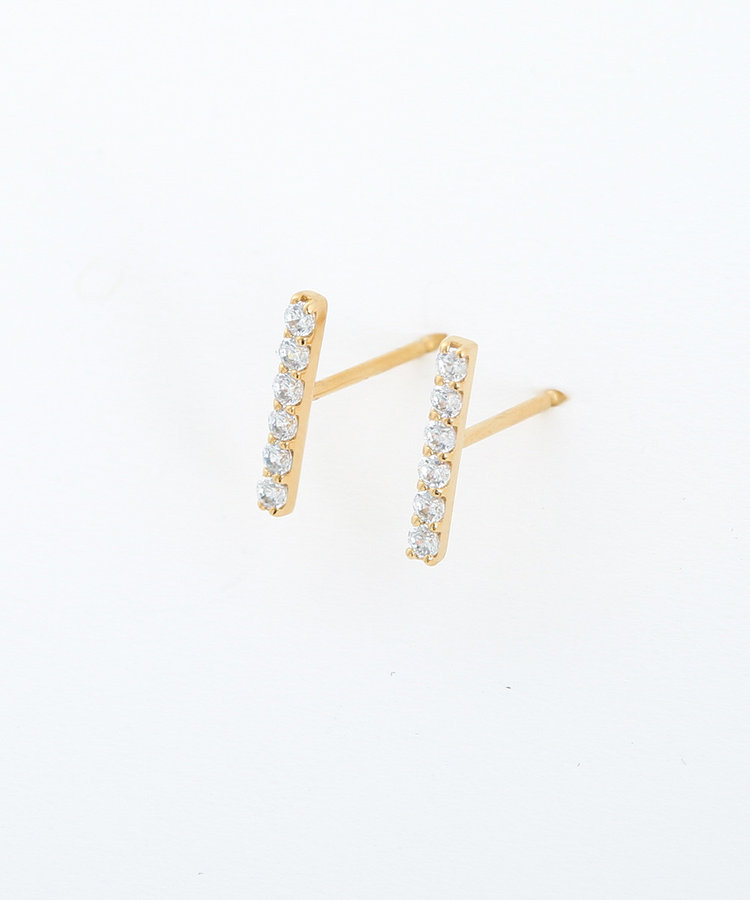 ジルコニア×バー ピアス（079335） ｜ women（ウィメンズ） ｜ Jouete