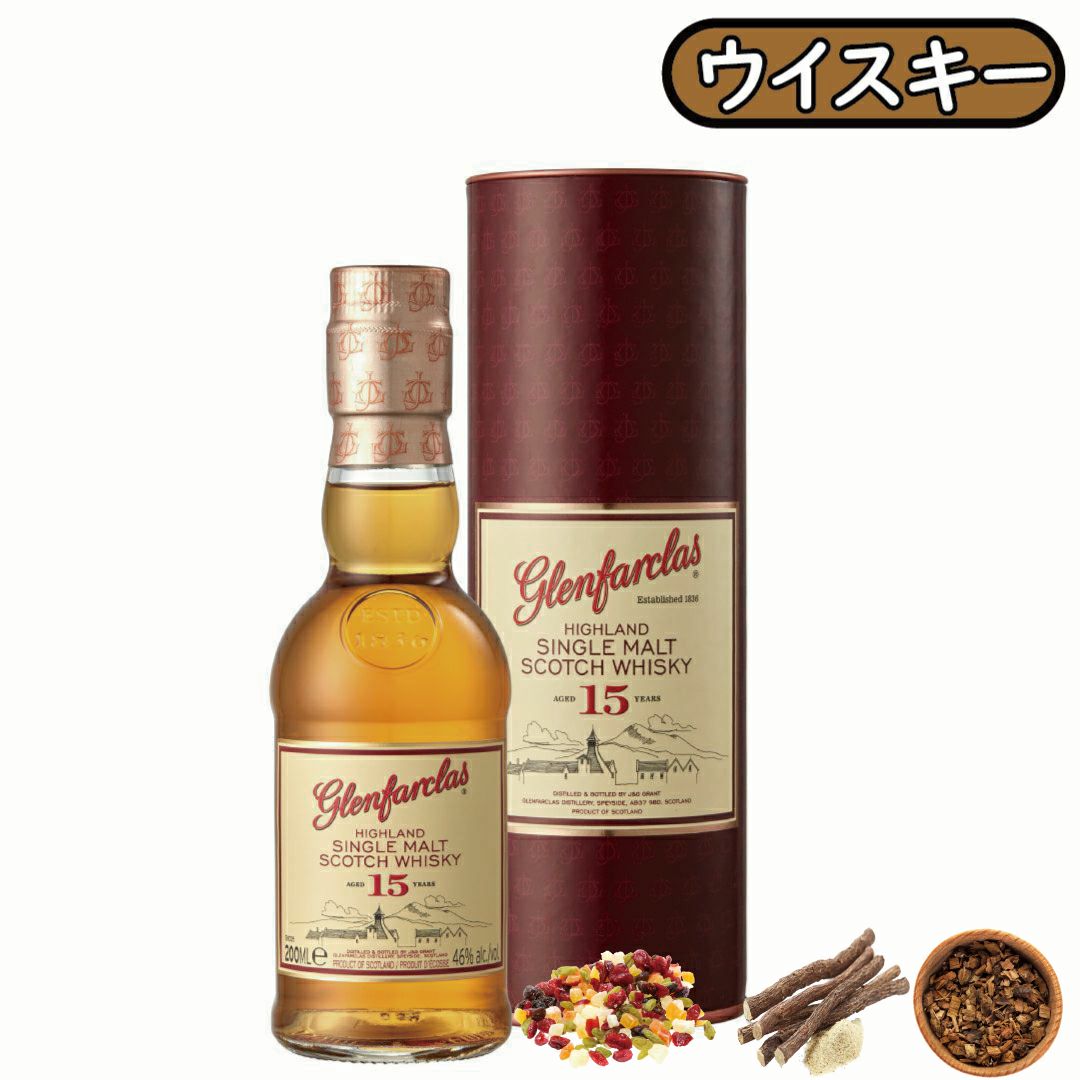 Canadian Club 20年 & Glenfarclas 15年 セット