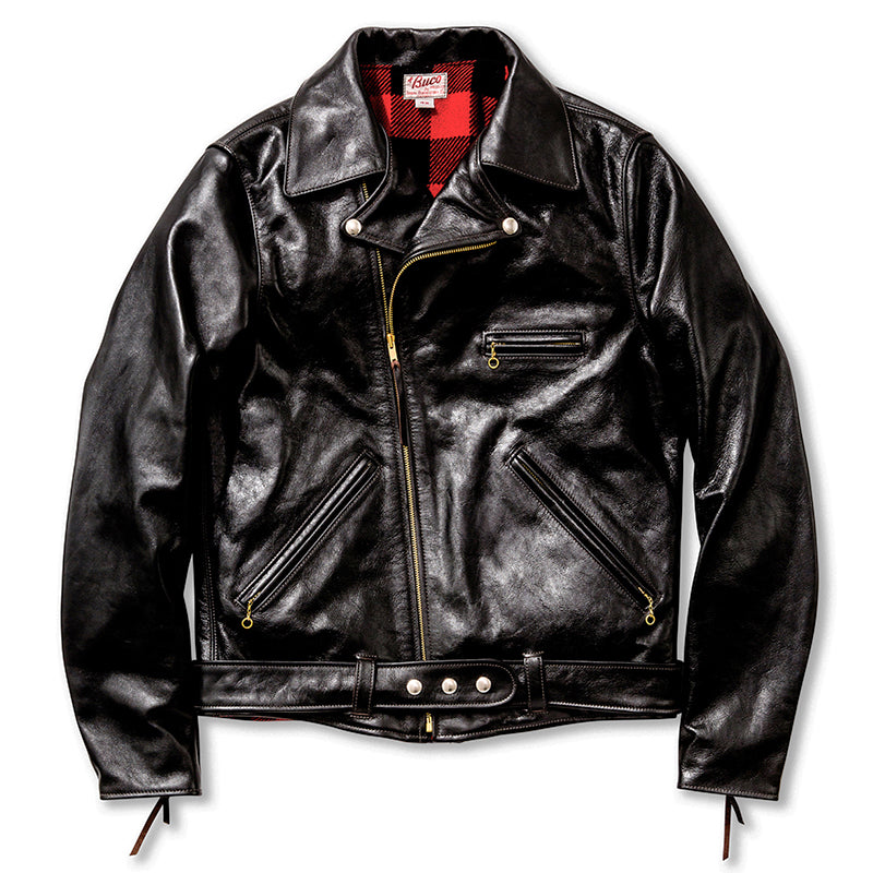 The Real Mccoy's - Buco JH-1 Black Leather Jacket – Miloh Shop